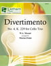 Divertimento No. 4 - Cello Trio